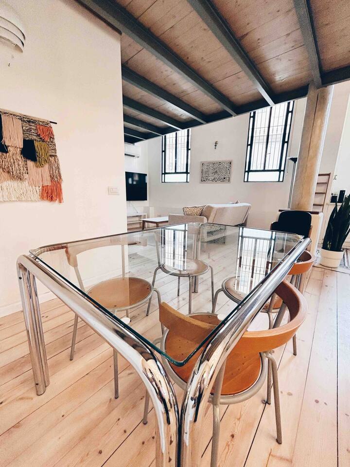 Authentic modern Loft in the heart of Jaffa Apartments for Rent in