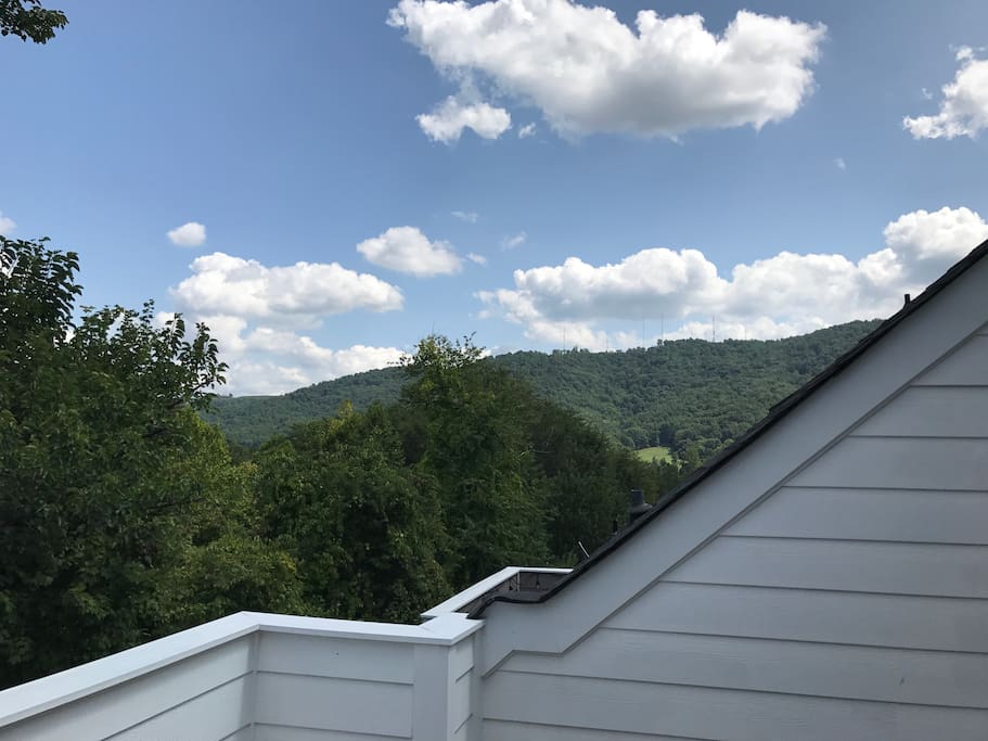 View from the deck