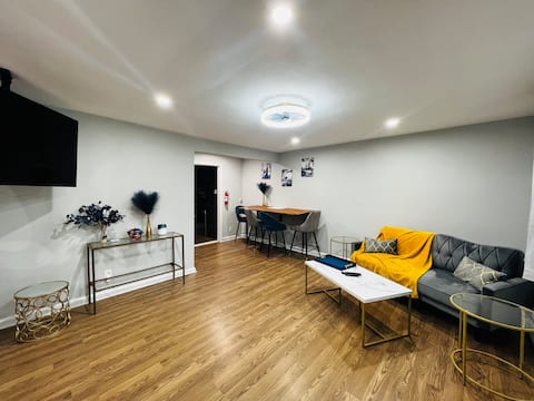 Modern  one bedroom 2 min from Linden/Elizabeth