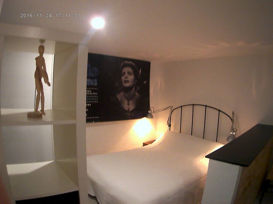 sleeping area