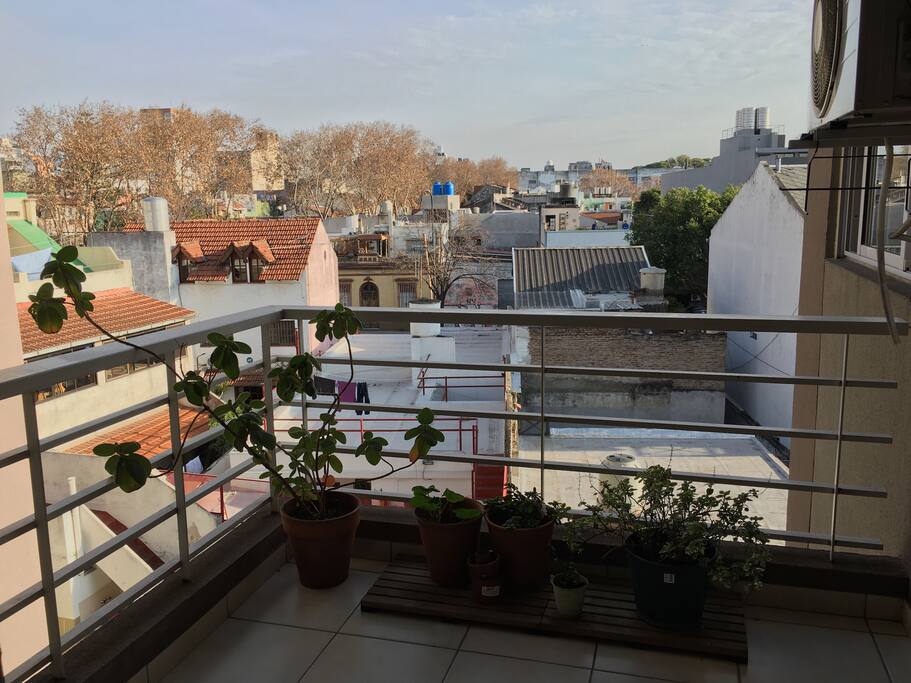 Balcón terraza.