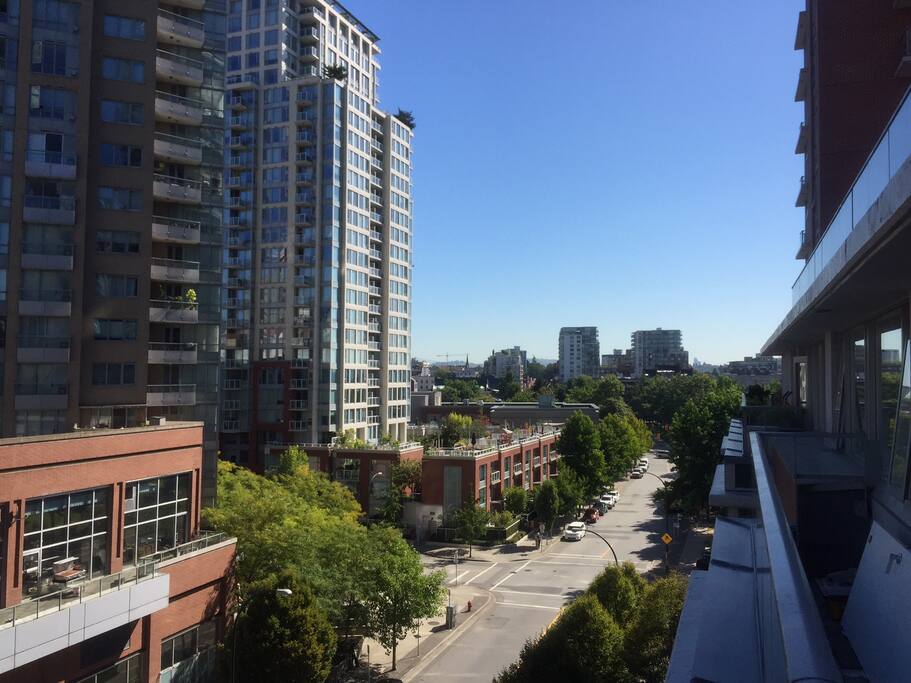View from balcony