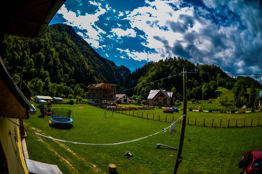 View with the mountain from the balcony