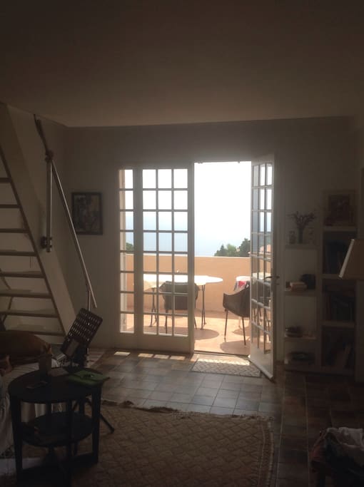 Côté terrasse