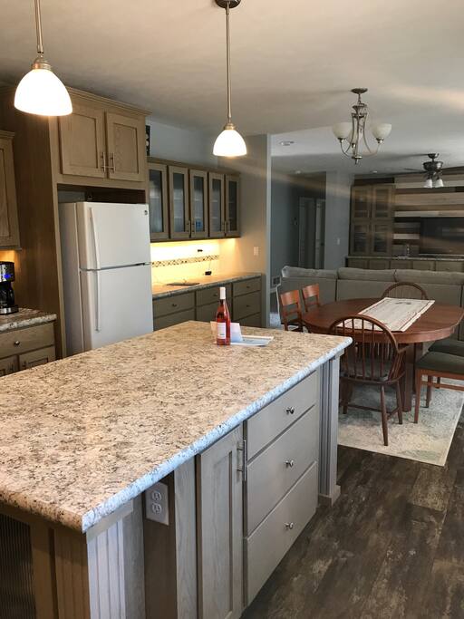 Kitchen to Living Room View