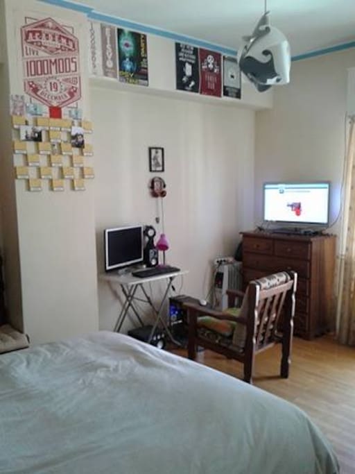 Pc and Television (with internet)