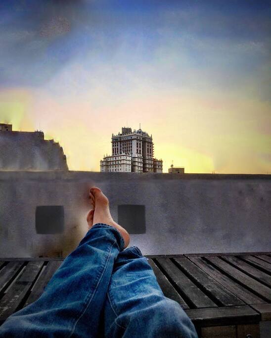 Watch the sunsent like this...