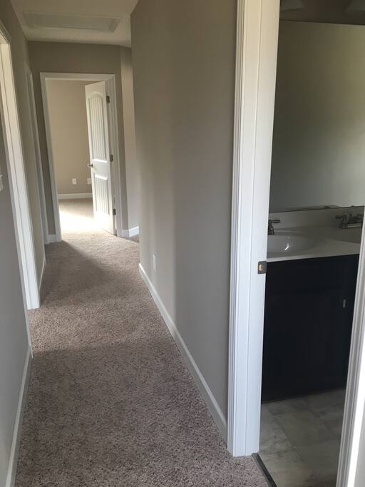 Upstairs hallway