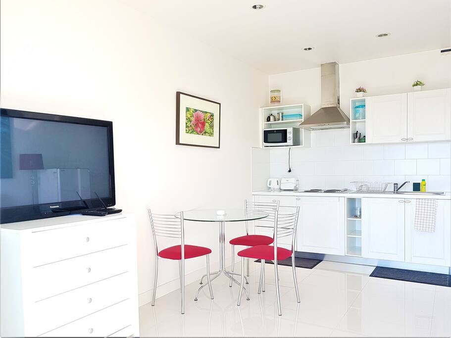 Dining area + Kitchen