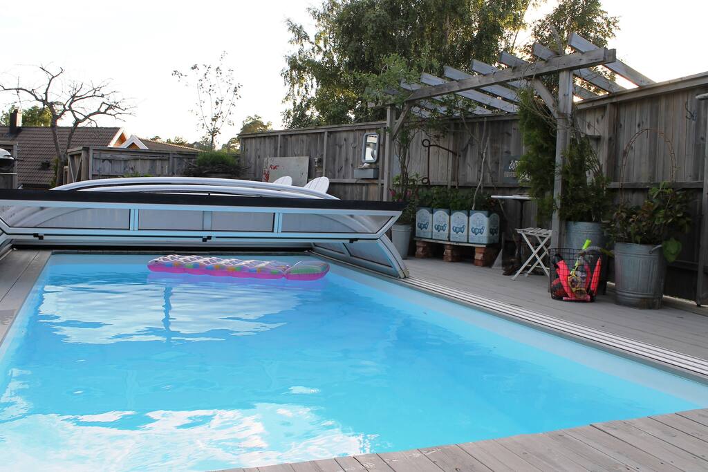 Oppvarmet basseng 30°C