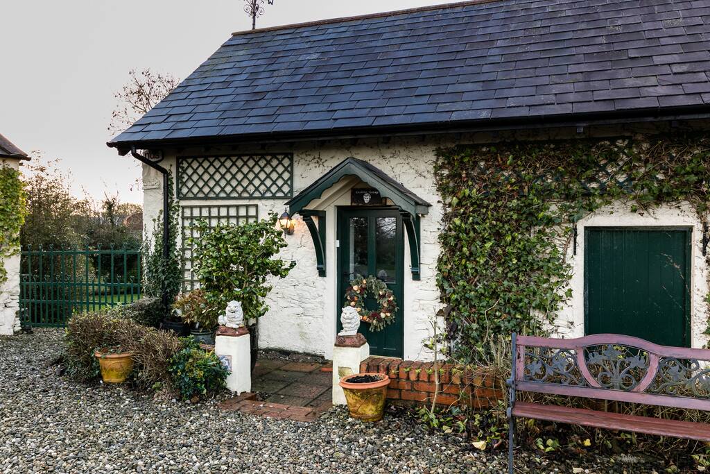 Entrance to the Cottage
