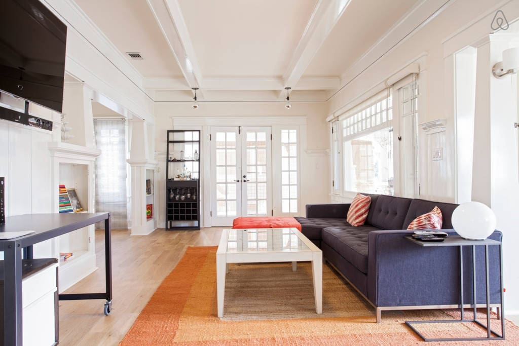 Large sofa from Gus furniture.