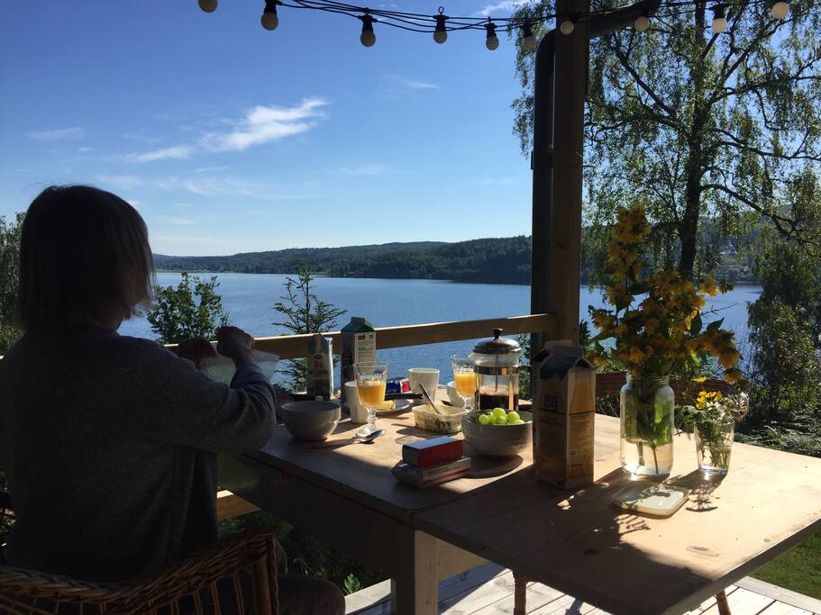 Breakfast with a view