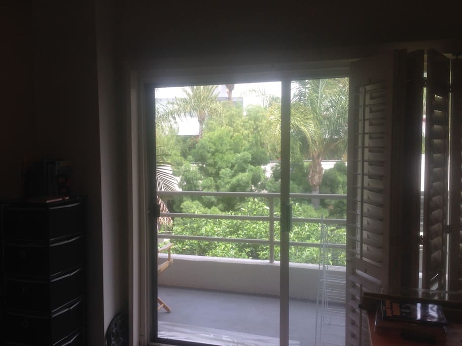 View from a private balcony