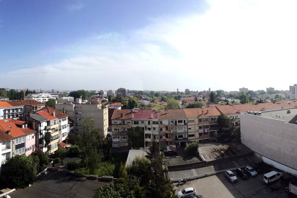 Vista varanda sala