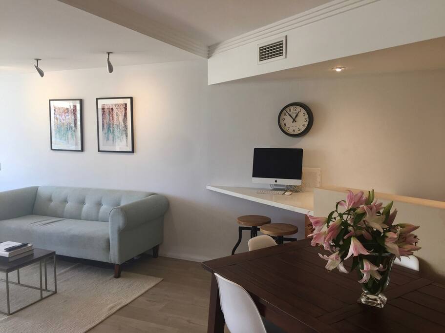 Living and dining room
