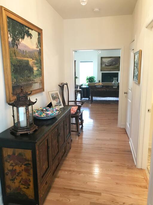 Hallway to the main living area
