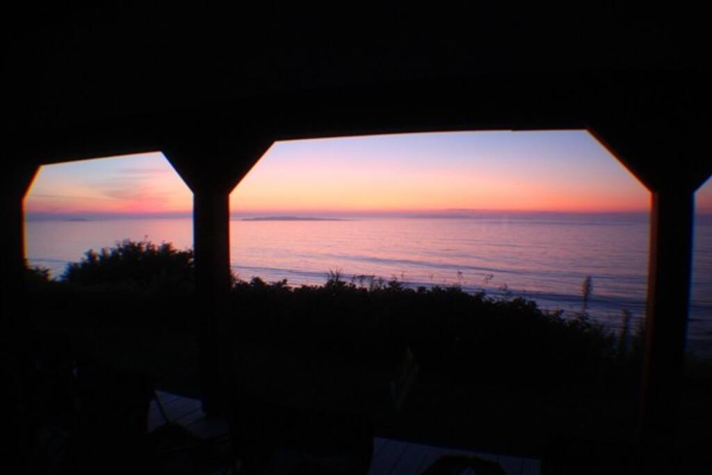 Sunrise from the front porch.