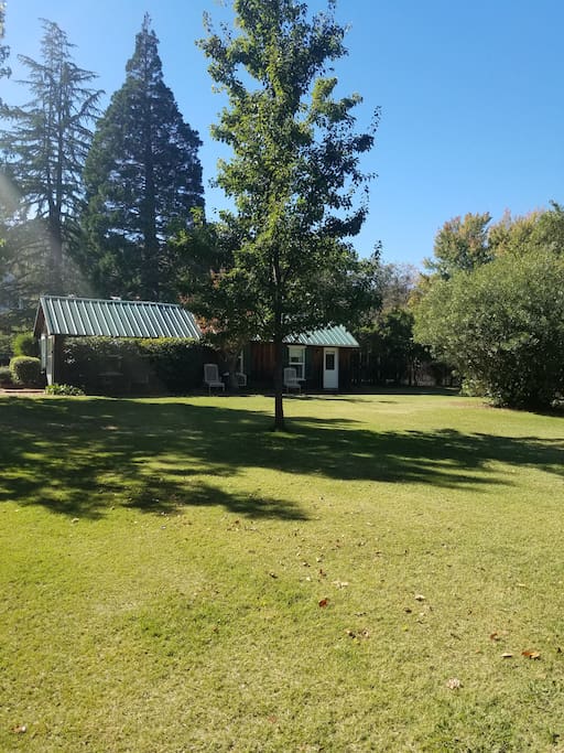 View of the guest house.