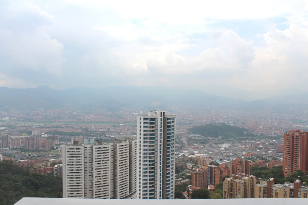 Vista al Centro de Medellin.
