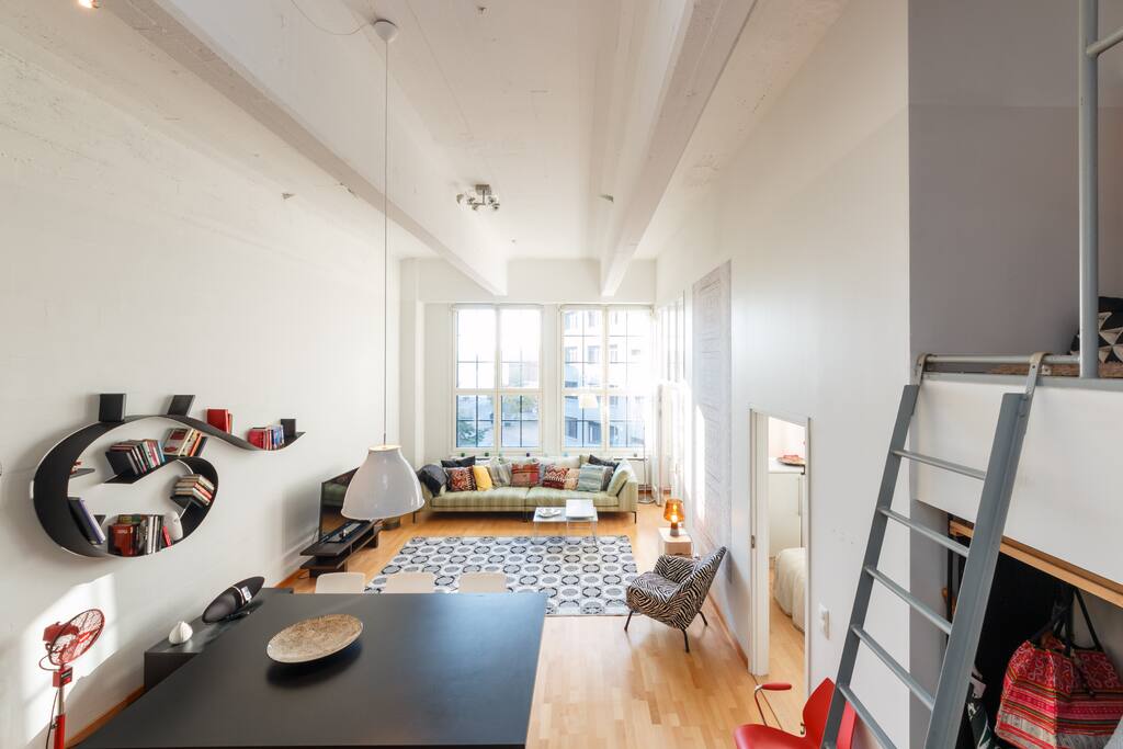 Living Room - view from upstairs