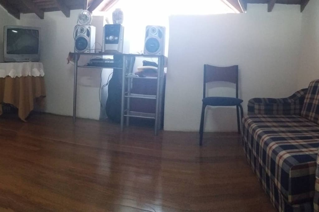 Space in front of roome