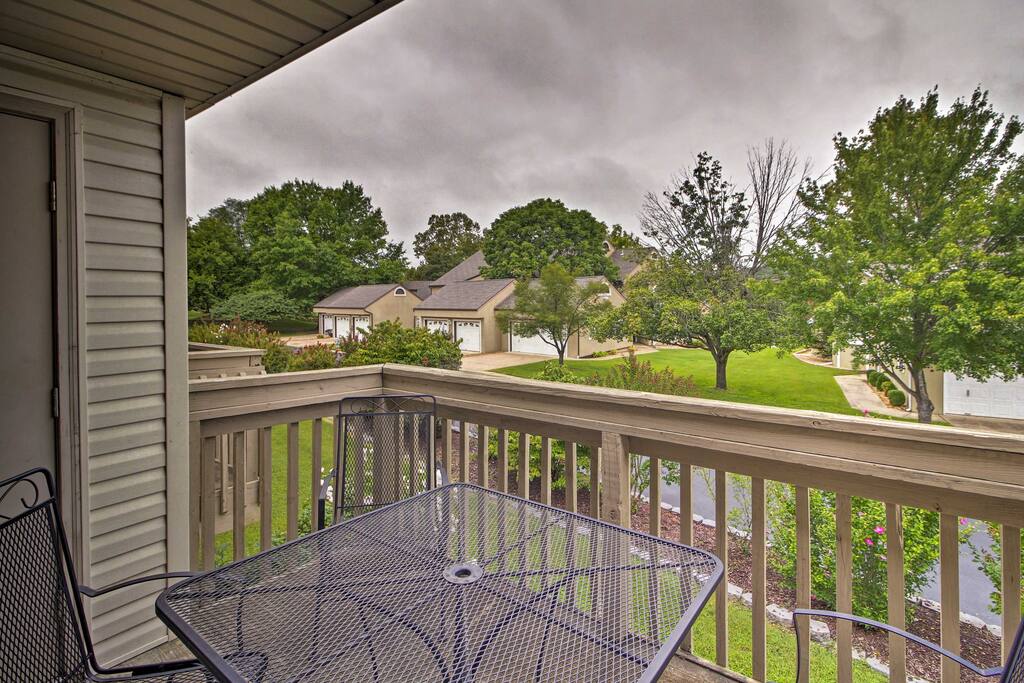 Unwind on your private patio and take in the marvelous views!