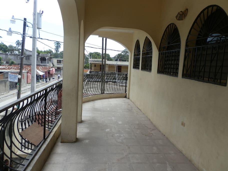 2nd floor veranda