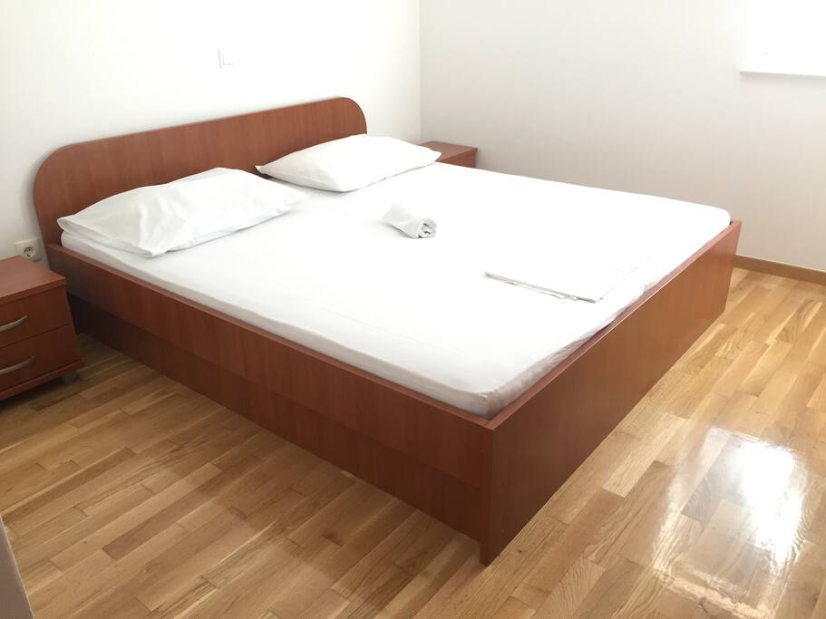 Bedroom with double bed