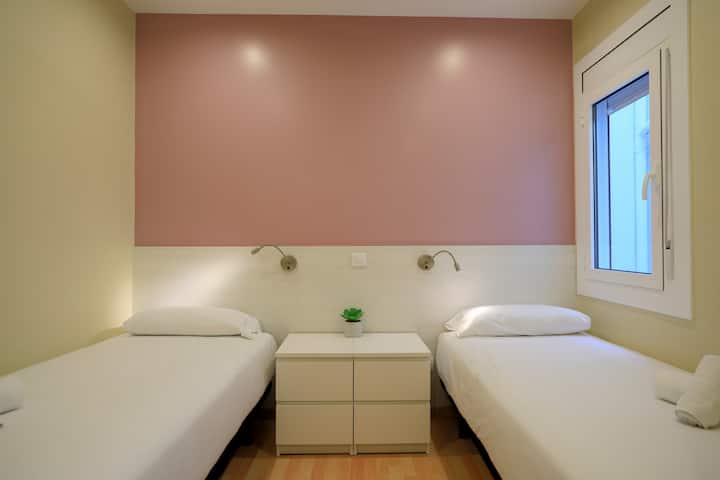 Ოთახი 2 -  ორადგილიანი საწოლები