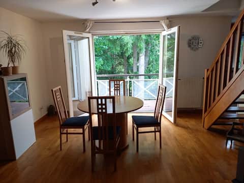 Popular Airbnb listing: Duplex, quiet, close to the city center in Nantes Sud