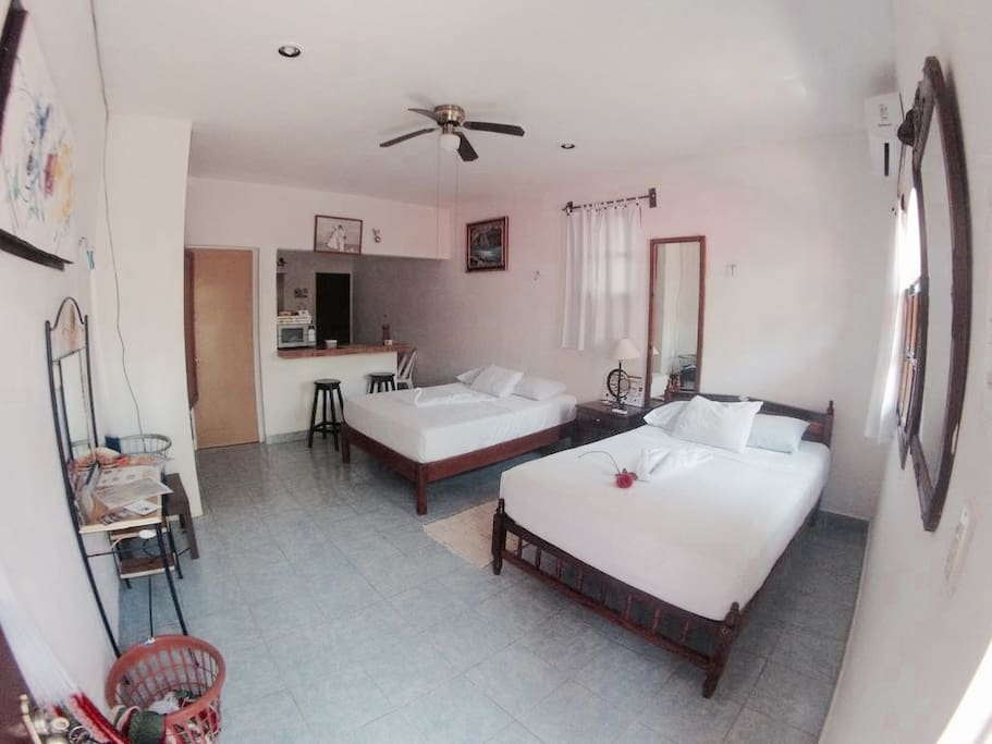 The bedroom
