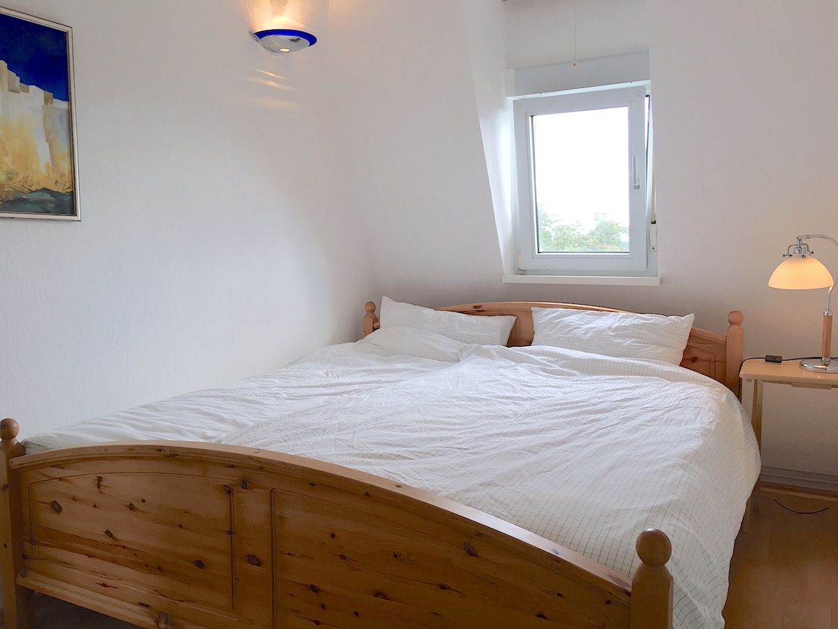 Spálňa s 1,80 x 2,00 m manželskou posteľou / spálňa s manželskou posteľou King