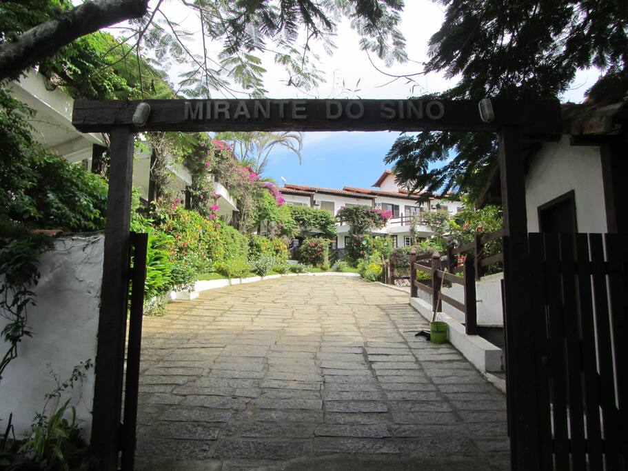 Entrada do condomínio