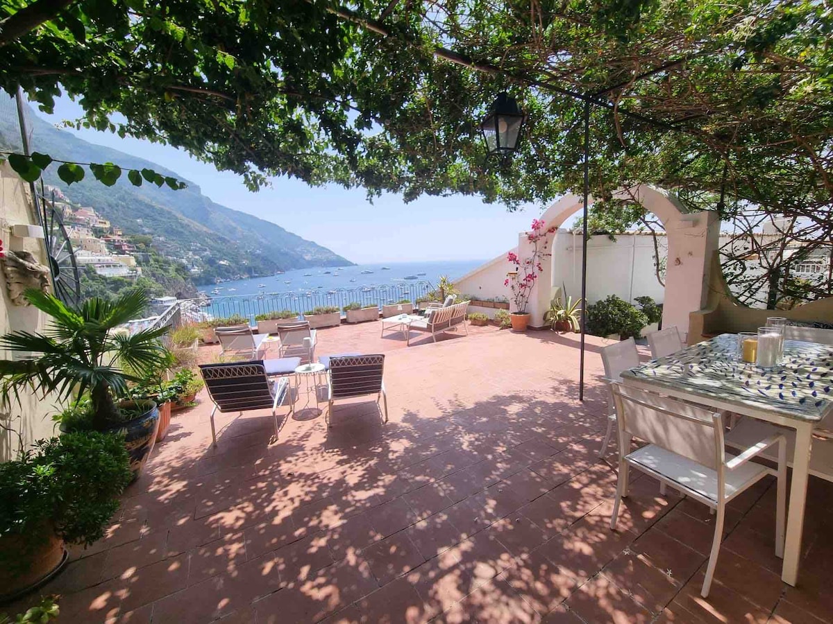 Private Cliffside Home & Terrace, Central Positano - Vacation