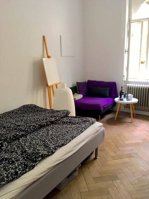 Left side of your Room.