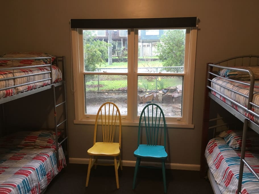 Bedroom 2
2 sets of bunk beds