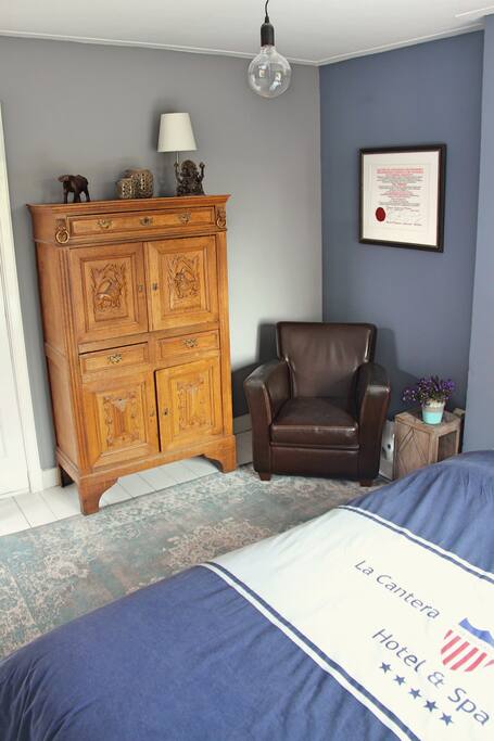 Blue room relaxing sofa