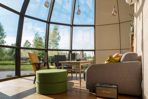 Unique Dome house