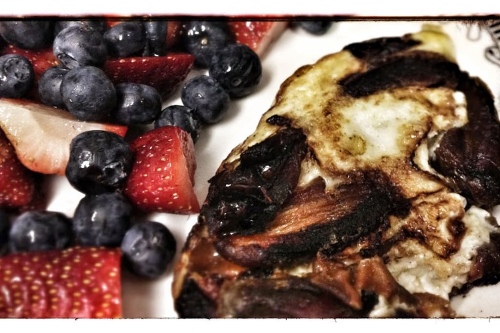Parfait from our local Yeganeh Bakery & Cafe, few mins walk