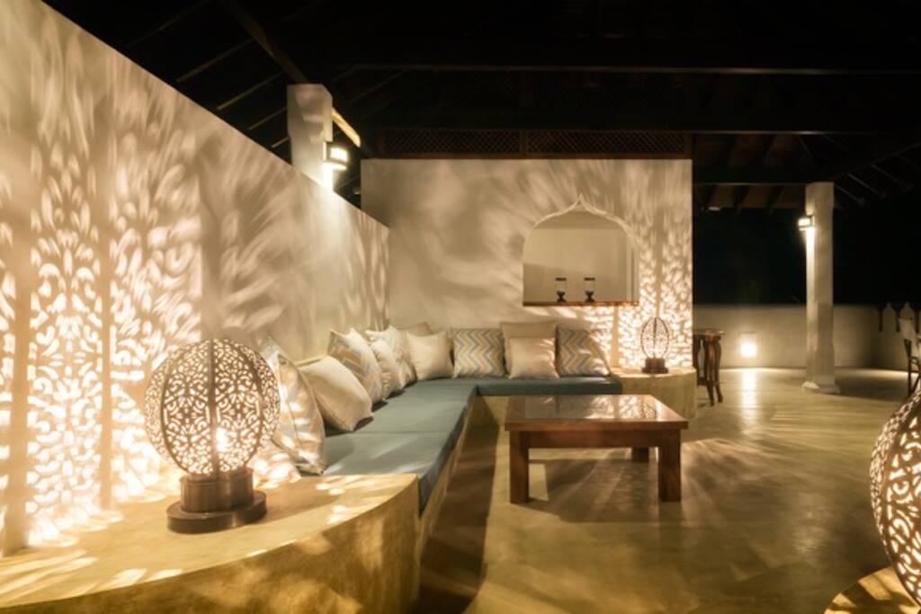 Rooftop lounge