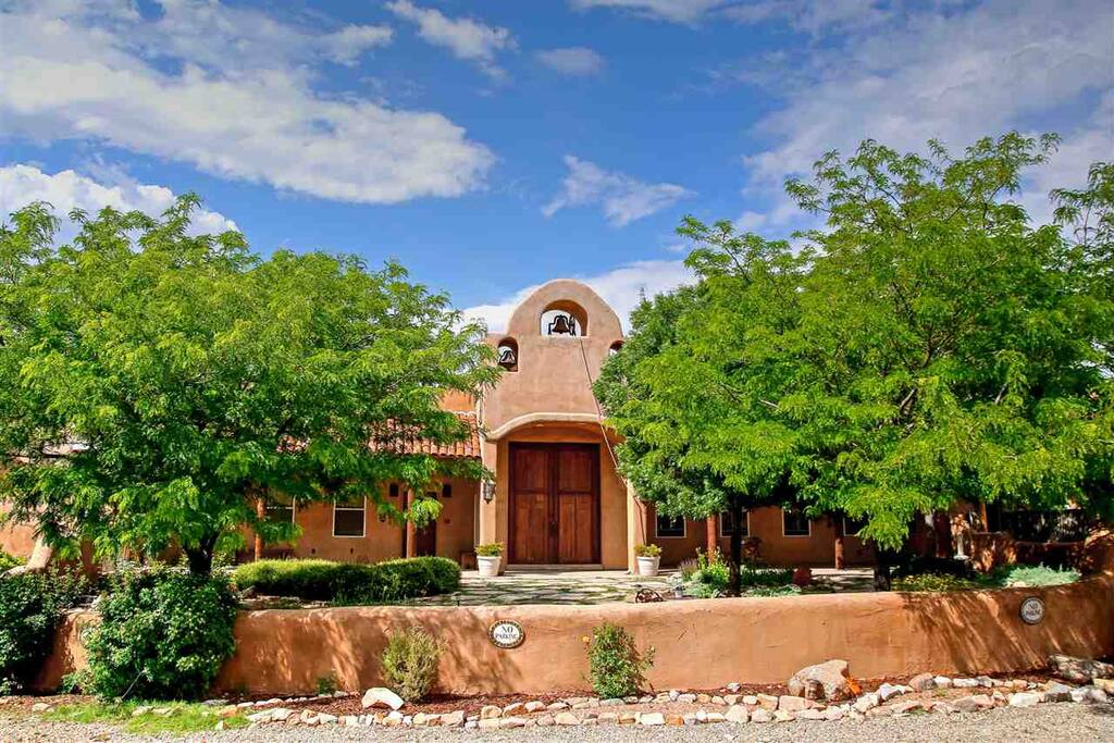 Front doors date back to 1570 and come from a hacienda in Mexico.