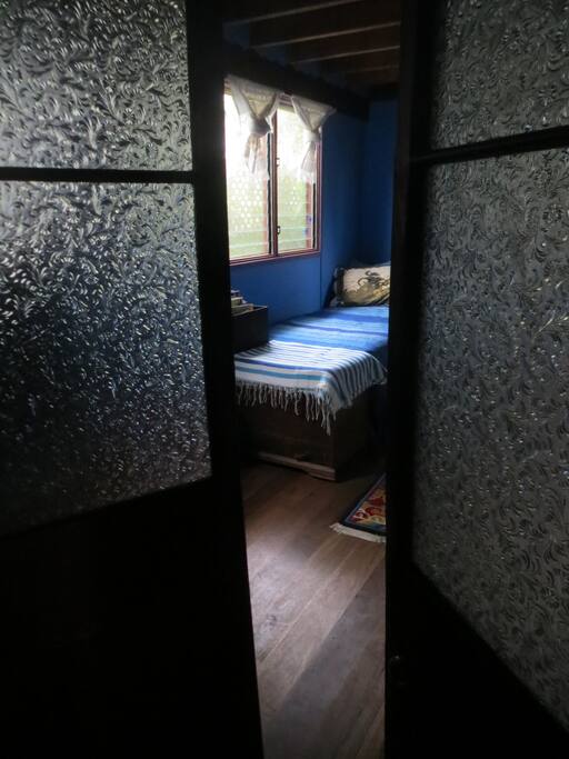 Entrance to Blue Bedroom in the back building