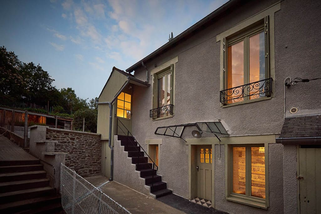 Front of Gite