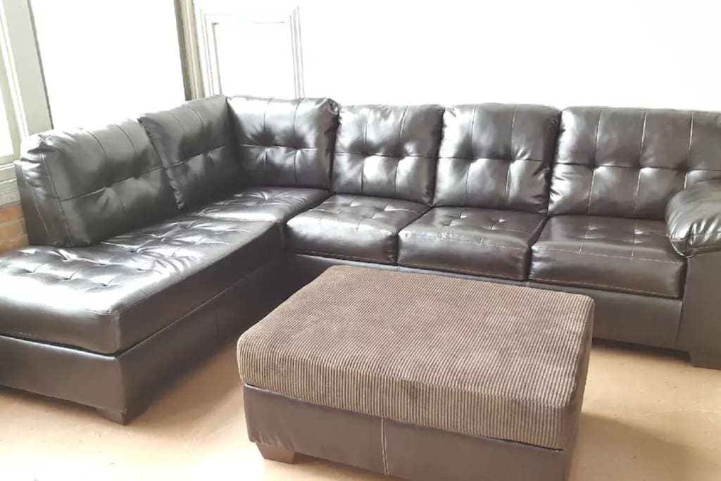 Comfy sectional to chill!