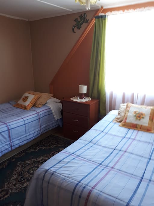 Dormitorio nro. 1 , 2 camas