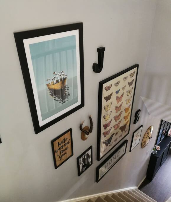 The house has lots of thoughtful touches throughout that I hope you will enjoy.