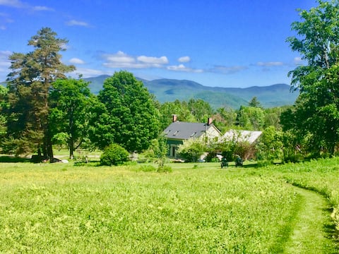 Bright & Cozy Farmhouse Studio with a View