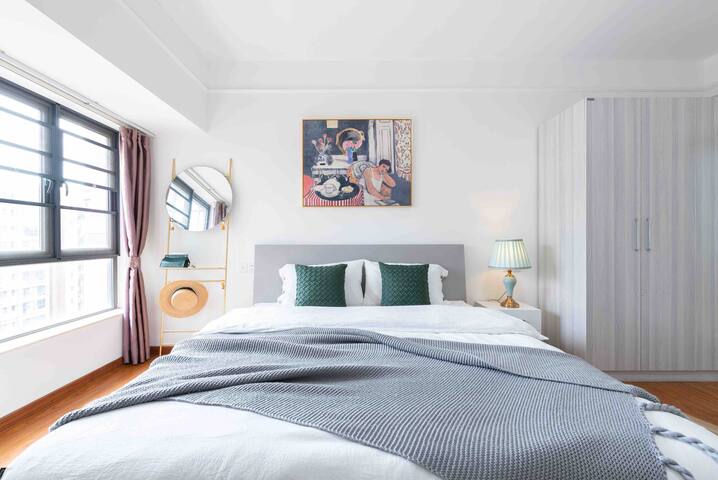 叁/Line 1 direct access to Window of the World, Happy Valley, OCT, near airport/subway, oversized master bedroom (separate bathroom)