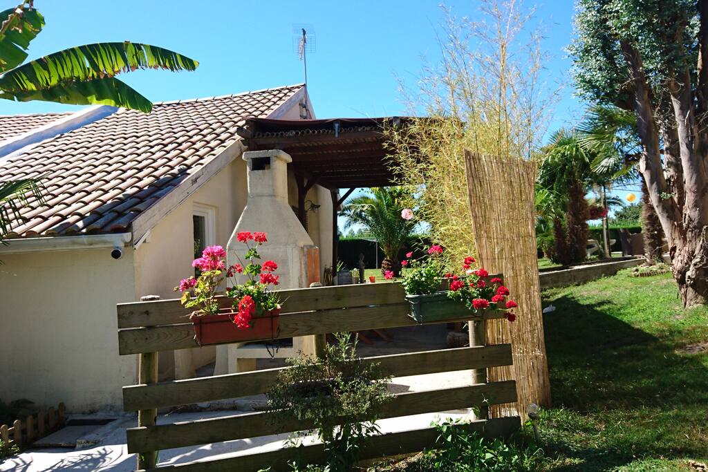 Terrasse avec Barbecue